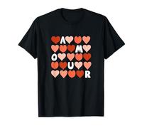 Couleur Corail Spell Out The Love Coral Graphic T-Shirt