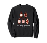 Couleur Corail The Time I'm on Coral Graphic Sweatshirt