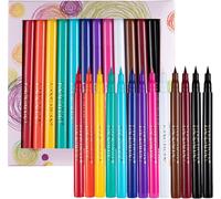 Couleur Crayon Eye-Linereye Liner Couleur Liquide Néon Ensemble 12 Couleurs Delineador De Ojos Maquillage Imperméable Set Eye Liner Couleur Longue Durée Pour Maquillage Quotidien