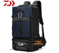 Couleur d\'image 10 - Daiwa Sac à dos de pêche étanche multifonctionnel pour homme, chargement USB, grande cap-keeper