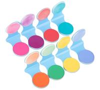 Couleur de cheveux temporaire, 8 pc/ensemble teinture temporaire pour les cheveux, 8 couleurs craie pour les enfants, maquillage de couleur de cheveux lavables jetables pour Halloween Christmas Bir