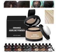 Couleur De Cheveux Veinsgrain,Ecouvrement Des Racines Veinsgrain,Retouche De Racines Couleur De Cheveux,Poudre De Retouche De Racines,Poudre d'ombre de Ligne de Cheveux (10 Blond clair, 1)