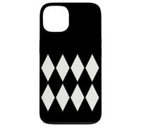 Couleur de l'année 2026 Motif Harlequin de Danseuse Noire Coque pour iPhone 13