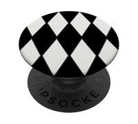 Couleur de l'année 2026 Motif Harlequin de Danseuse Noire PopSockets PopGrip Adhésif