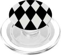 Couleur de l'année 2026 Motif Harlequin de Danseuse Noire PopSockets PopGrip pour MagSafe