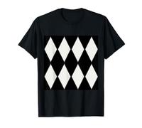 Couleur de l'année 2026 Motif Harlequin de Danseuse Noire T-Shirt