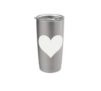 COULEUR DE L'ANNÉE 2026 NUAGE DANSEUR SOLID HEART Gobelet isotherme en acier inoxydable double paroi