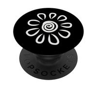 Couleur de l'année 2026 Nuage Danseuse Mignonne Dessin animé Fleur PopSockets PopGrip Adhésif