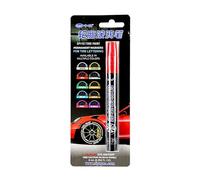 Couleur de l'écriture des pneus - Outil de marquage de voiture étanche - Marqueur à encre lisse - Marqueur Toute - Bâton de peinture permanent pour écrire sur des boîtes en verre de pneus