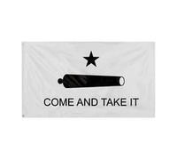 Couleur De Sable 90x150 Cm Gonzales Historical Come And Take It Black Flag, 90x150cm Drapeau Haute Qualité ""Nipseyteko