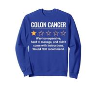 Couleur de Sensibilisation au Cancer du côlon 1 étoile Sweatshirt