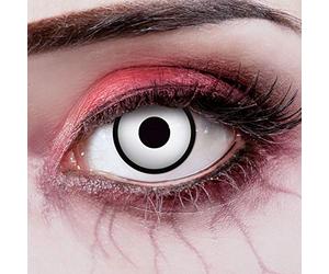 Couleur des lentilles de contact The Sharp Eye de aricona - années couvrant la lentille à terme pour les yeux sombres et claires- sans correction- les lentilles colorées pour le carnaval- des soirées à thème et des costumes d'Halloween