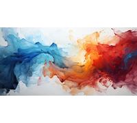 couleur Diamond Painting Adultes, DIY 5D Diamant Painting Kit Complet abstrait Diamond Painting Grand Format 60x120cm, Diamant Painting Point De Croix Artisanat Tableau Decoration Murale, Gifts