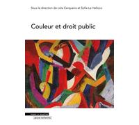 Couleur et droit public - Lola Cerqueira - Mare & Martin - broché - Etude