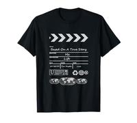 Couleur Grise comme Un Film Graphique Gris T-Shirt