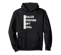 Couleur Grise « Everyone Ain't Real » Graphique Gris Sweat à Capuche