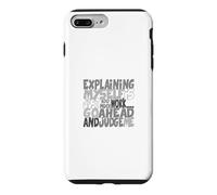 Couleur Grise Go Ahead, Judge Me Grey Graphic Coque pour iPhone 7 Plus/8 Plus