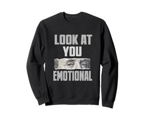 Couleur Grise Money Over Feelings Graphique Gris Sweatshirt