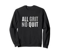 Couleur Grise Tous Grains - Graphique Gris No Quit Sweatshirt