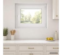 vidaXL Fenêtre de sous-sol RISOR 60 x 80 cm Anthracite PVC/Verre Manuel – Économe en énergie
