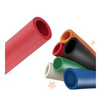 Couleur Isolant Tuyau En Mousse, 1.0m Tube D'Isolation Pour Tuyau,Isolation Des Tuyaux En Caoutchouc Manchon De Protection Pour Poignée Soutien Tube Climatisation(Rouge,ID28mmxT5mmxL1.0m)