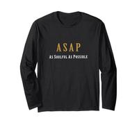 Couleur Marron Aussi Soul Que Possible Graphique Marron Manche Longue