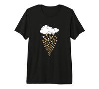 Couleur Marron Cloud Planes Graphique Marron T-Shirt Haut de Gamme
