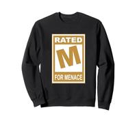 Couleur Marron M pour Menace Brown Graphic Sweatshirt
