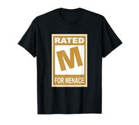 Couleur Marron M pour Menace Brown Graphic T-Shirt