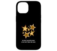 Couleur Marron Shine Like Us Graphique Marron Coque pour iPhone 14