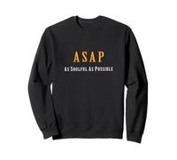 Couleur Orange Aussi Soul Que Possible - Graphique Orange Sweatshirt