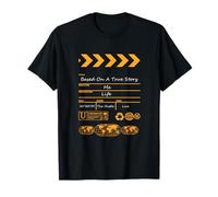 Couleur Orange comme Un Film Graphique Orange T-Shirt