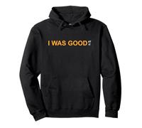 Couleur Orange : Graphique Orange « J'étais douée pour ça » Sweat à Capuche