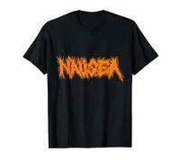 Couleur Orange nausée Amusante T-Shirt Graphique avec Valeur