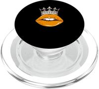 Couleur Orange Royal Kiss Orange Graphic PopSockets PopGrip pour MagSafe