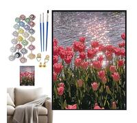 Couleur par numéros pour adultes | Belle peinture par numéros esthétique | Peinture à l'huile, affiches et impressions pour maman, fille, petite amie, famille, amis