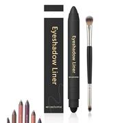 Couleur Parfaite Duo-Shadow Doublure 2-en-1 Eyeliner & Eyeshadow, Doublure D'ombre 2-en-1 Eyeliner, Longue Durée, Usure À L'épreuve Des Taches, Lisse Et Facile À Colorer(04)