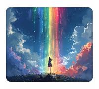 Couleur Petit Tapis de Souris 300x250mm avec Base en Caoutchouc Antidérapant et Imperméable, Gaming Tapis de Souris pour Femmes, Hommes, Ordinateurs Portables sans Fil, Cadeau, Paysage H-7494