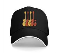 Couleur Pure Papa Chapeaux Chet Atkins Country Électrique Casual Chapeau Soleil Viseur Caps Guitare Lover Peaked Cap Cool