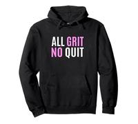 Couleur Rose All Grit No Quit Pink Graphic Sweat à Capuche