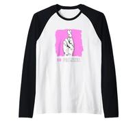 Couleur Rose No Promises Pink Graphic Manche Raglan