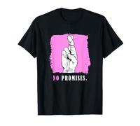 Couleur Rose No Promises Pink Graphic T-Shirt