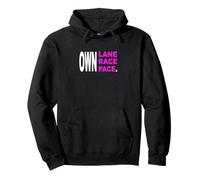 Couleur Rose OWN Lane Race Pace Pink Graphic Sweat à Capuche