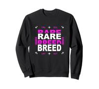 Couleur Rose Race Rare Graphique Rose Sweatshirt