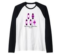 Couleur Rose The Time I'm on Pink Graphic Manche Raglan