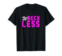 Couleur Rose W-reck-Less Pink Graphic T-Shirt