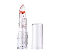 Couleur Rouge à lèvres hydratant Cristal transparent Jelly Flower Maquillage Rouge à lèvres,Couleur Baume à Lèvres Magique Cadeau,Hydratant nutritif Baume à lèvres Magic Température Changement (B)
