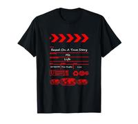 Couleur Rouge comme Un Film Graphique Rouge T-Shirt
