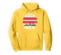 Couleur Rouge DC Washington DC Capitol Hill Sweat à Capuche