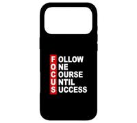Couleur Rouge Follow The Course Red Graphic Coque pour iPhone 17 Pro Max